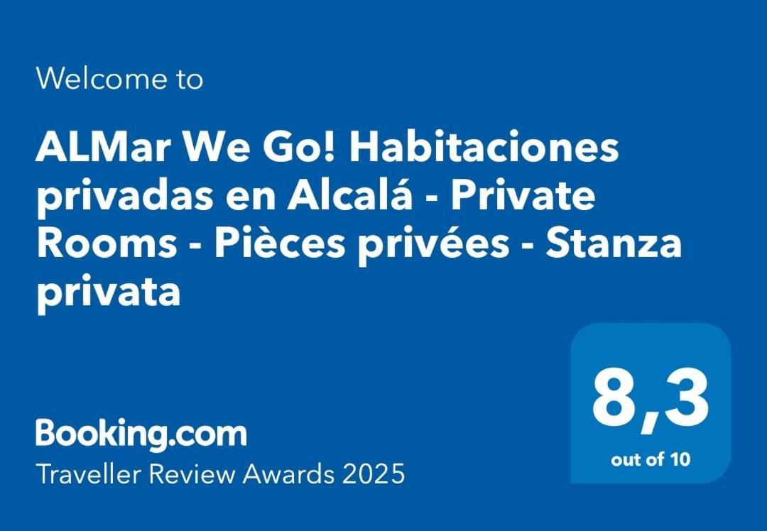 Almar We Go! Habitaciones Privadas En Alcala - Private Rooms - Pieces Privees - In Shared Apartment Esterno foto