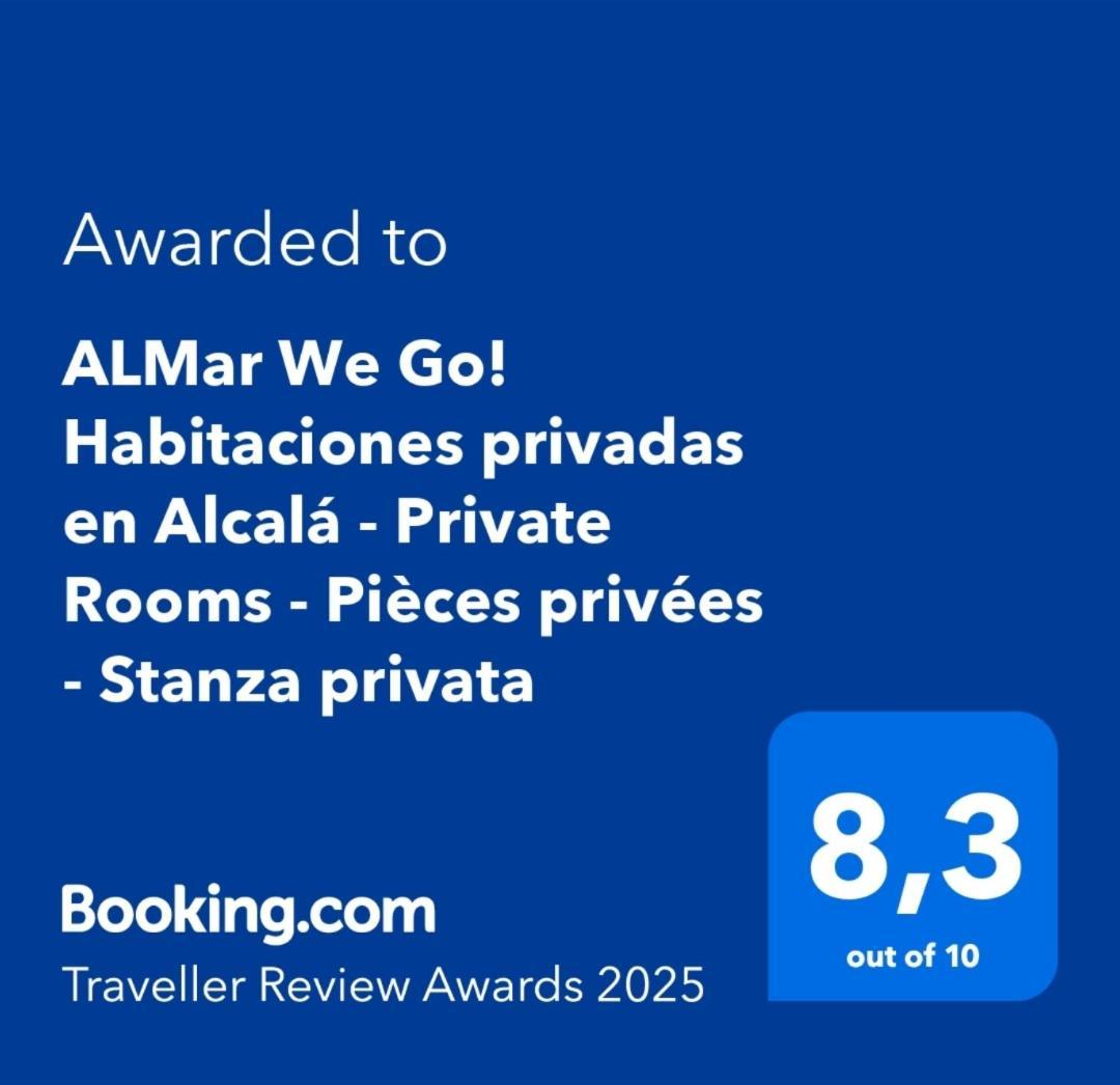 Almar We Go! Habitaciones Privadas En Alcala - Private Rooms - Pieces Privees - In Shared Apartment Esterno foto